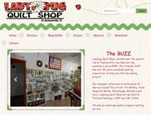 Tablet Screenshot of ladybugquiltshop.com